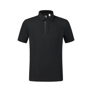 FILA/斐乐 菁英POLO男士短袖POLO衫 深黑 2XL