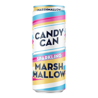  CANDY CAN 棉花糖味 汽水饮料 彩色棉花糖330ml*1