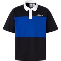 adidas 男士翻领拼色运动POLO衫JM7281