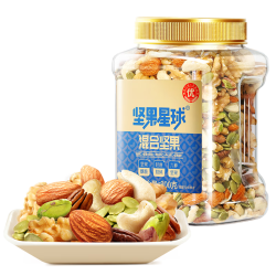 沃隆 每日坚果 买一送一 6种纯坚果仁800g