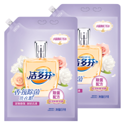 CHEERFUL 香氛除菌洗衣粉10斤大袋装深层去渍除菌除螨天然酵素无磷粉 香氛除菌洗衣粉 5