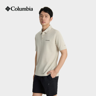 Columbia 户外男子吸湿速干舒适透气运动短袖POLO衫XE9173 278