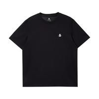JACK&JONES/杰克琼斯 凉感短袖T恤 纯黑色 L