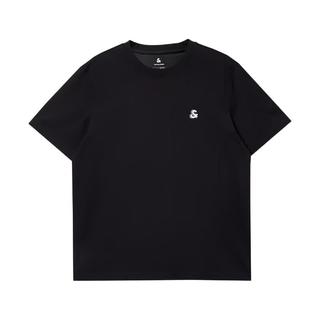  JACK&JONES/杰克琼斯 凉感 男士短袖T恤 2XL （190） E43纯黑色 常规