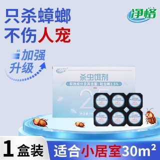 静恪 杀虫饵剂蟑螂药 6粒*1盒 （吡虫啉2.5%）