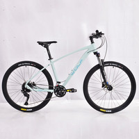 WOLF 跑狼 300plus静音版 山地自行车 抹茶绿 27.5英寸*17英寸车架 2×9速 禧玛诺静音花鼓