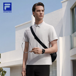 FILA/斐乐 菁英POLO衫 冷石白 M