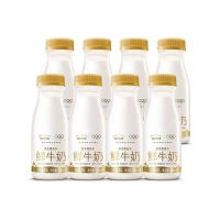 每日鲜语 鲜牛奶3.6g蛋白185ml*8瓶装