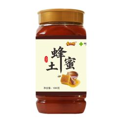 煌小馋 大别山纯正深山土蜂蜜 蜂场直供1000g*1瓶