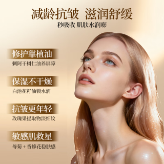 珂莉安 鲟鱼子酱系列 奢养修护舒缓换季泛红急救湿敷修护  桃颜悦色舒缓喷雾80ml