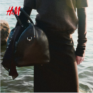 H&M 4.5折！新品修身A字时尚半身裙