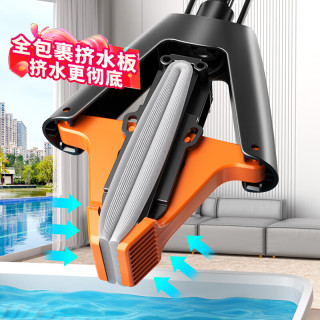 佳帮手 家用一拖净免手洗吸水胶棉墩拖布