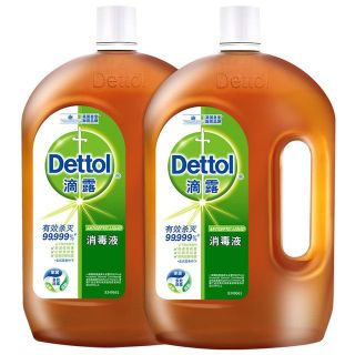 滴露 消毒液 衣物除菌液 1.8L*2瓶