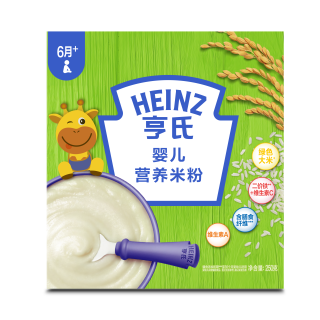 亨氏 婴儿初尝米粉500gFOS益生元营养辅食 Vc+二价铁