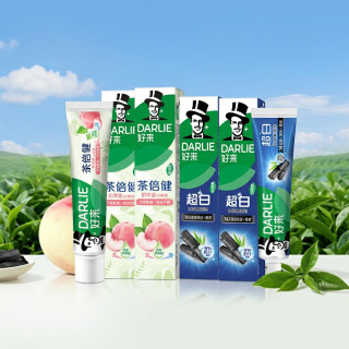 88VIP：好来 超白初萃茶牙膏套装600g