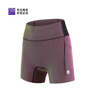 移动端：必迈 男女款户外跑步训练运动半弹短裤