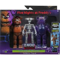 第五元素 Nights at Freddy's 6 英寸 Endo-Series 收藏人偶 - 6 英寸 Endo-1 可交换玩具 Freddy 和 VR 玩具 Freddy 零件