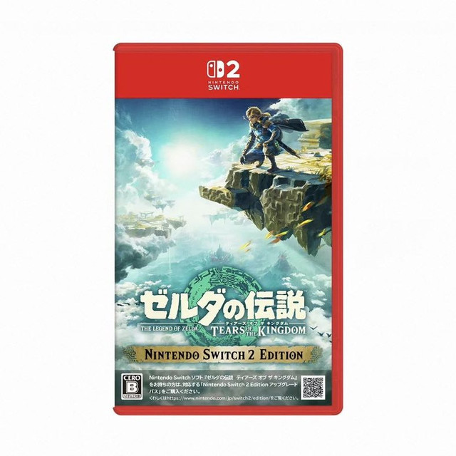 任天堂 Switch2 NS2 游戏塞尔达传说王国之泪 日版 中文