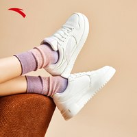 安踏 2026春 增高厚底防水 女式运动板鞋