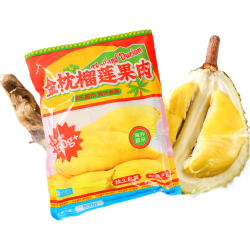 京鲜生 金枕头冻榴莲肉 800g
