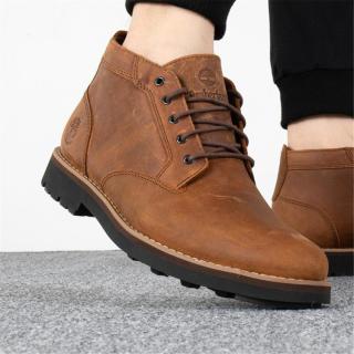 Timberland 男鞋春中帮男士大黄靴舒适休闲通勤简约抓地户外宽版潮流运动靴