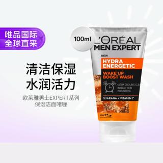 巴黎欧莱雅 欧莱雅 男士劲能醒肤洁面啫喱 100ml