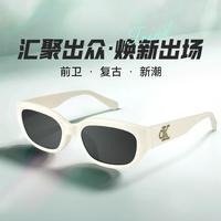 卡尔文·克莱恩 CK猫眼墨镜女款高级感防晒小框太阳镜男防紫外线