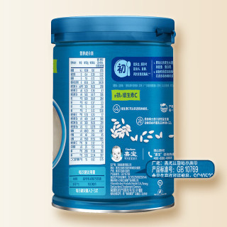移动端、京东百亿补贴：嘉宝 米粉 国产版 1段 原味 250g