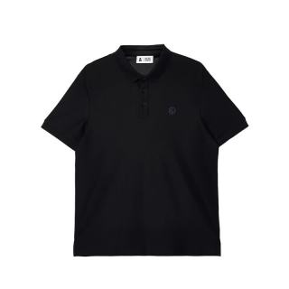 移动端、京东百亿补贴：杰克琼斯 26年夏季新款翻领polo衫 凉感商务t恤刺绣品牌男装 黑色E40-2