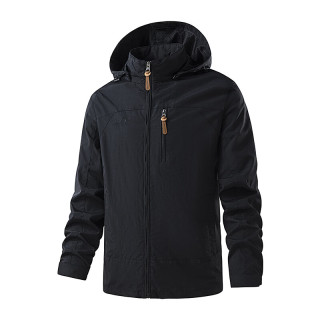 JEANSWEST OUTDOOR 连帽休闲冲锋衣外套