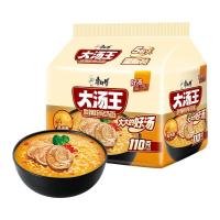 88VIP：康师傅 方便面大汤王酸辣豚骨汤面110g*5袋大面饼袋面泡面速食食品