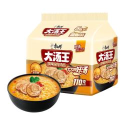 康师傅 大汤王酸辣豚骨汤面110g*5袋