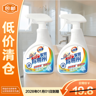一品净 强力除霉剂500g*2墙面瓷砖洗衣机胶圈除霉菌家用清洁