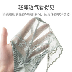 PEANOJEAN 蕾丝低腰女士内裤 K304
