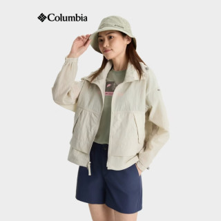 Columbia 户外女子拒水时尚运动可收纳连帽外套WR4004 278 L