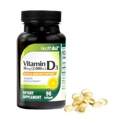 HEALTHA2Z 高含量 维生素d3软胶囊  90粒