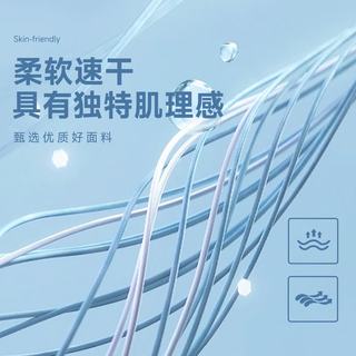 Baleno/班尼路 速干短袖T恤女 圆领拼接反光贴片 吸湿排汗透气 42cm*58cm