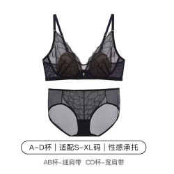 Ubras 性感蕾丝 舒适无痕 女士内衣套装