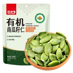 悠米 有机生南瓜籽仁 144g 袋装