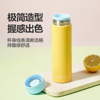 LOCK&LOCK 20周年纪念款 LHC4015YEL_CN 保温杯 390ml 黄色