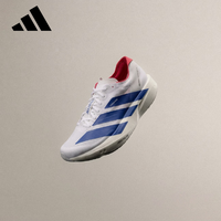 移动端、京东百亿补贴：adidas 跑步系列 男 ADIZERO TAKUMI SEN 11 跑步鞋 JQ1693 白色