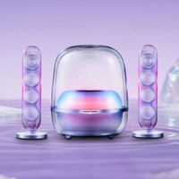 移动端：哈曼卡顿 SoundSticks5水晶5代蓝牙音响家用多媒体音箱