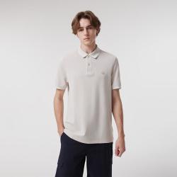LACOSTE 法国鳄鱼男装纯色商务休闲棉质短袖Polo衫