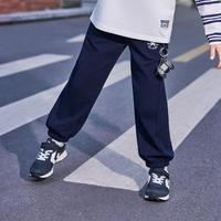 匡威 26春新品匡威儿童长裤宽松版型针织毛圈休闲裤子男女童运动裤