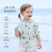 巴厘小猪 女童防晒衣