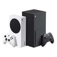 XBOX微软(Microsoft) Xbox Series X/S XSX 家用游戏机光驱版 游戏机黑色4K主机 游戏机黑色 |白色 Xbox Series S 白色512GB日版 双手柄套装 Xbox Series S 白色512GB 国行