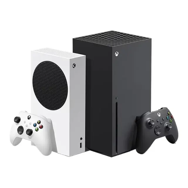 XBOX微软（Microsoft） Xbox Series X/S XSX 家用游戏机光驱版 游戏机黑色4K主机 游戏机黑色 |白色 Xbox Series S 白色512GB日版 双手柄套装 Xbox Series S 白色512GB 国行