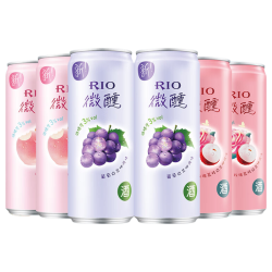 锐澳 微醺小美好/清爽 预调鸡尾酒 330ml*6瓶