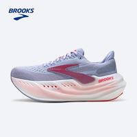 BROOKS Glycerin MAX 超级甘油跑鞋男女夏季缓震支撑运动 蓝鹭紫/炫红/白色 36.5