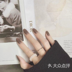 克丽缇娜 日式美甲纯色